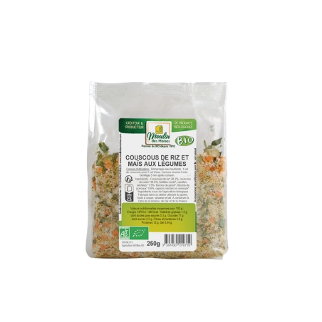 Couscous de riz et de maïs...