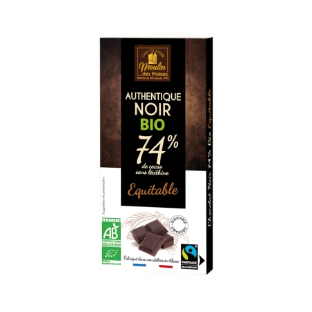 Tablette Chocolat noir 74%...