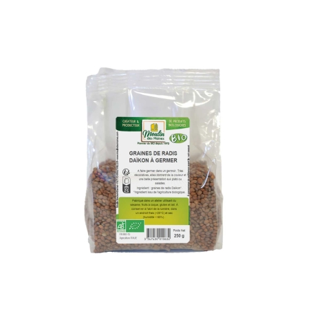 Graines de radis bio