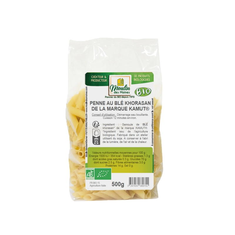 Penne au kamut bio