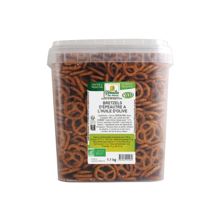 Bretzels d'épeautre bio