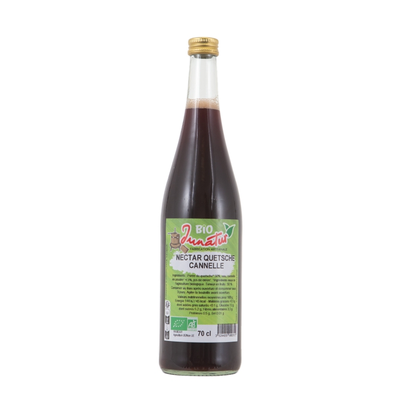 Nectar de quetsche cannelle bio 