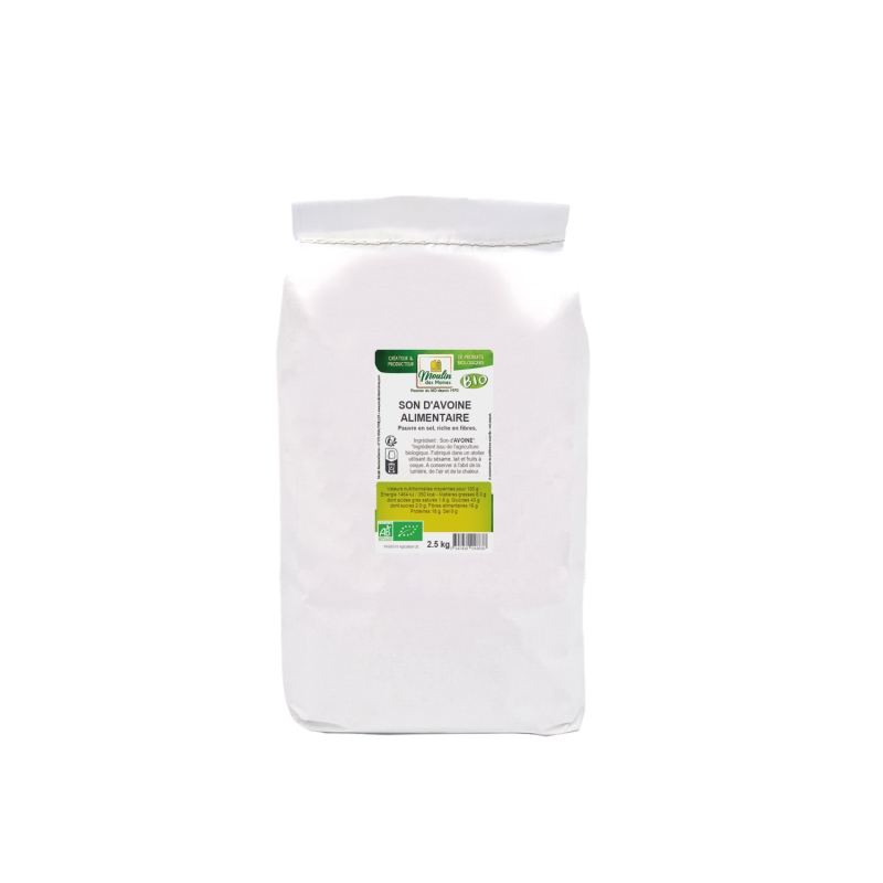 Son d'avoine en vrac bio