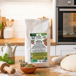 Farine de blé pour pizza blanche T45 bio équitable en France