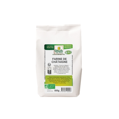 Farine de châtaigne UE bio