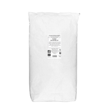 Farine de riz et millet en...
