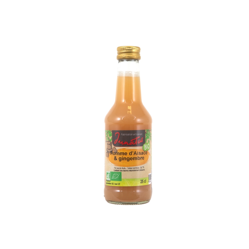 Jus de pomme et gingembre bio