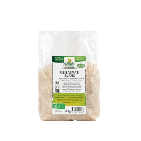 Riz basmati blanc bio