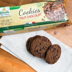 Cookies tout chocolat Moulin des Moines Top Chef