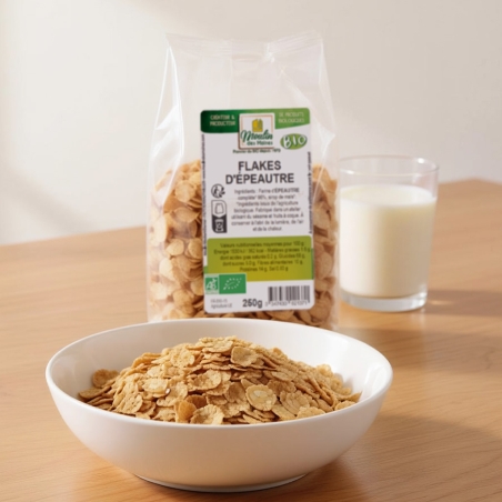 Flakes d'épeautre bio