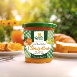 Confiture de clémentine corse au sucre de canne bio