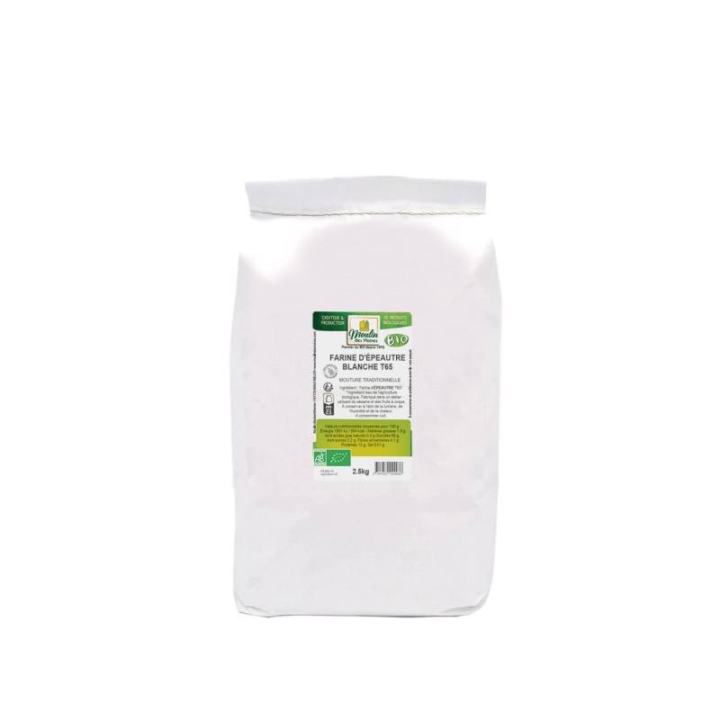 Farine d'épeautre complète T150 en vrac bio