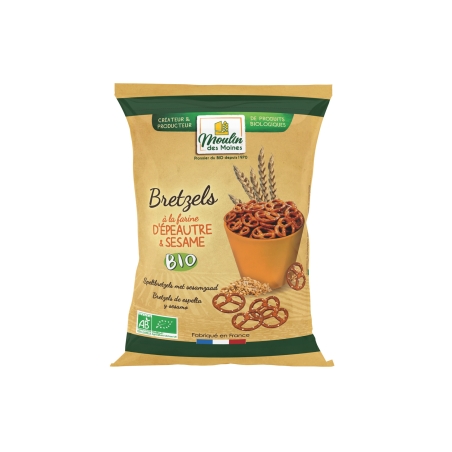 Bretzels d'épeautre au...