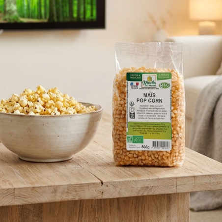 Maïs à pop corn bio