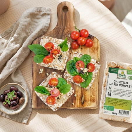 Galettes de riz complet bio