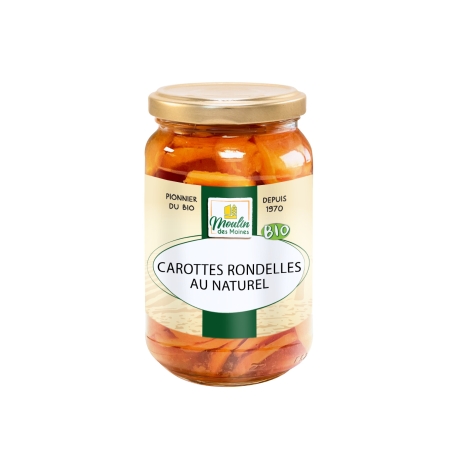 Carottes rondelles bio