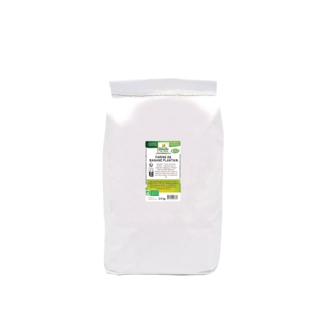 Farine de bananes plantin bio