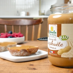 Beurre de cacahuète crémeux bio