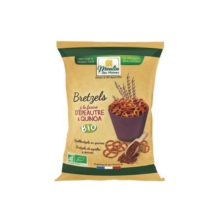 Bretzels d'épeautre au...