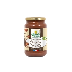 Pâte à tartiner noisettes chocolat bio