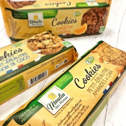 Cookies de petit épeautre amandes chia bio