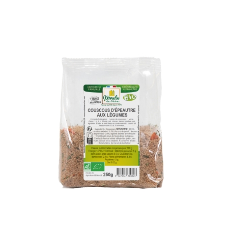 Couscous d'épeautre aux...