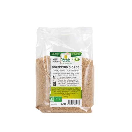 Couscous d'orge bio