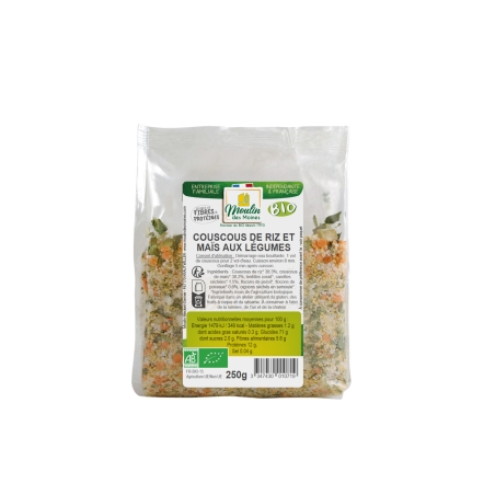 Couscous de riz et de maïs...