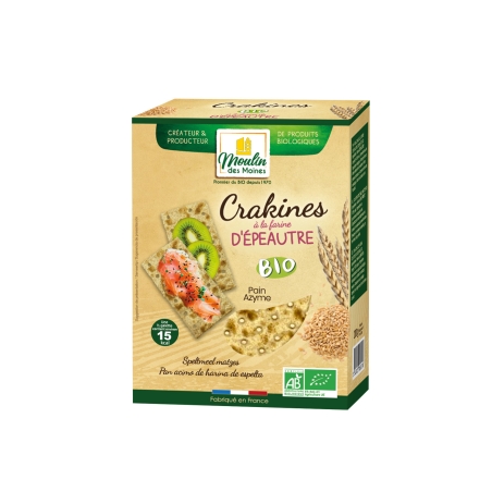 Crakines d'épeautre bio