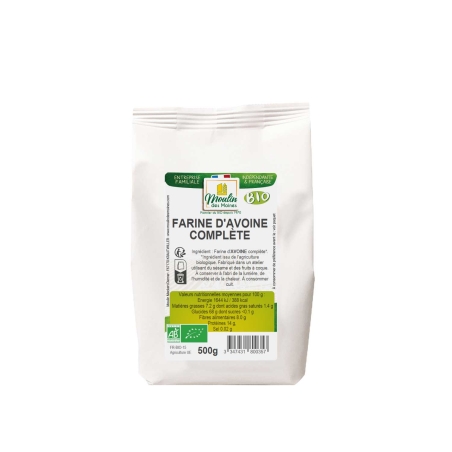 Farine d'avoine complète...