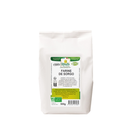 Farine de sorgho bio