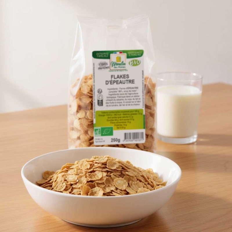 Flakes d'épeautre bio