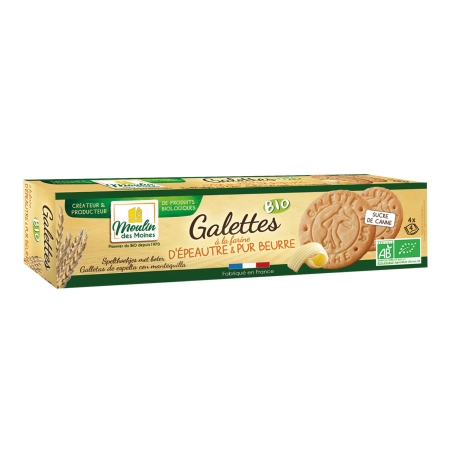 Galettes d'épeautre pur...