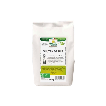 Gluten de blé bio