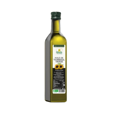 Huile de tournesol vierge bio
