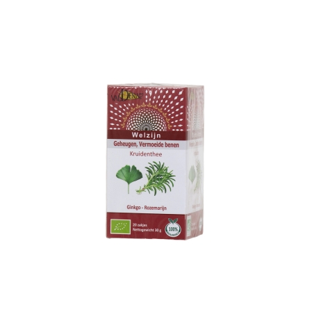 Infusion ginkgo romarin bio