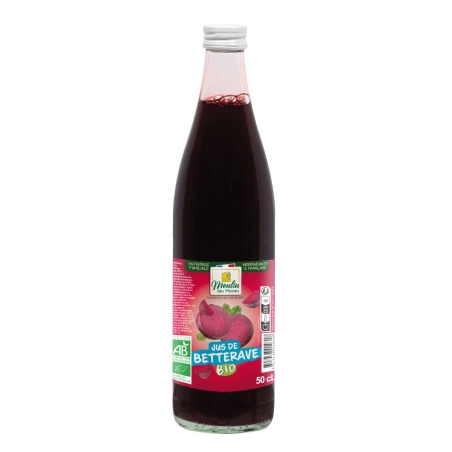 Jus de betterave rouge bio