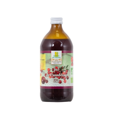 Jus de cranberry bio