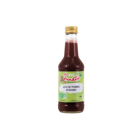 Jus de pomme et raisin bio