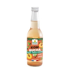 Kombucha pêche sureau bio