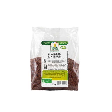 Graines de lin brun bio