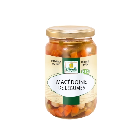 Macédoine de légumes bio