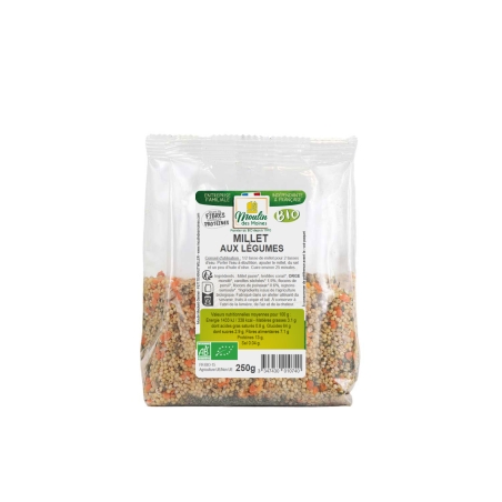 Millet aux légumes bio