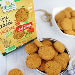 Mini sablés saveur italienne bio