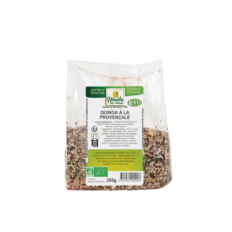 Quinoa à la provençale bio