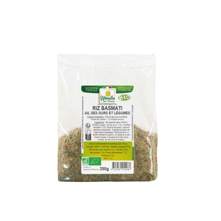Riz basmati ail ours et...