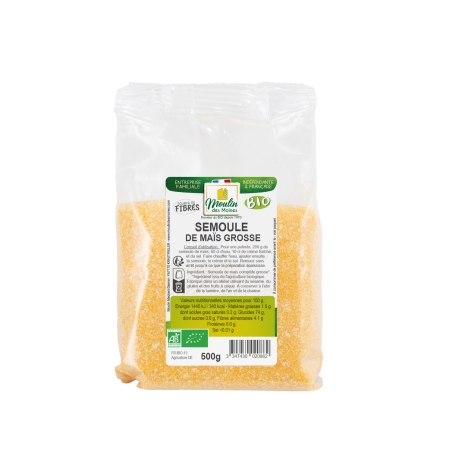 Semoule de maïs grosse bio