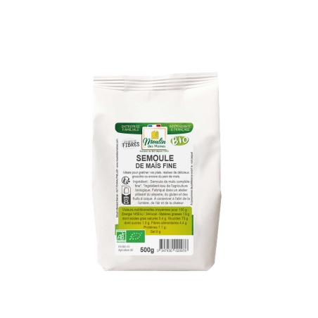Semoule de maïs fine bio