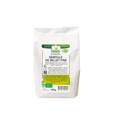 Semoule de millet fine bio