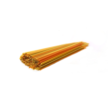 Spaghetti tricolores en...